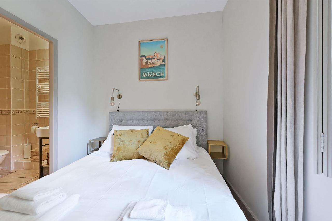 Au Coeur Des Papes, Dans Batisse De Charme Studios & Appartements En Coeur De Ville Avignon Kültér fotó