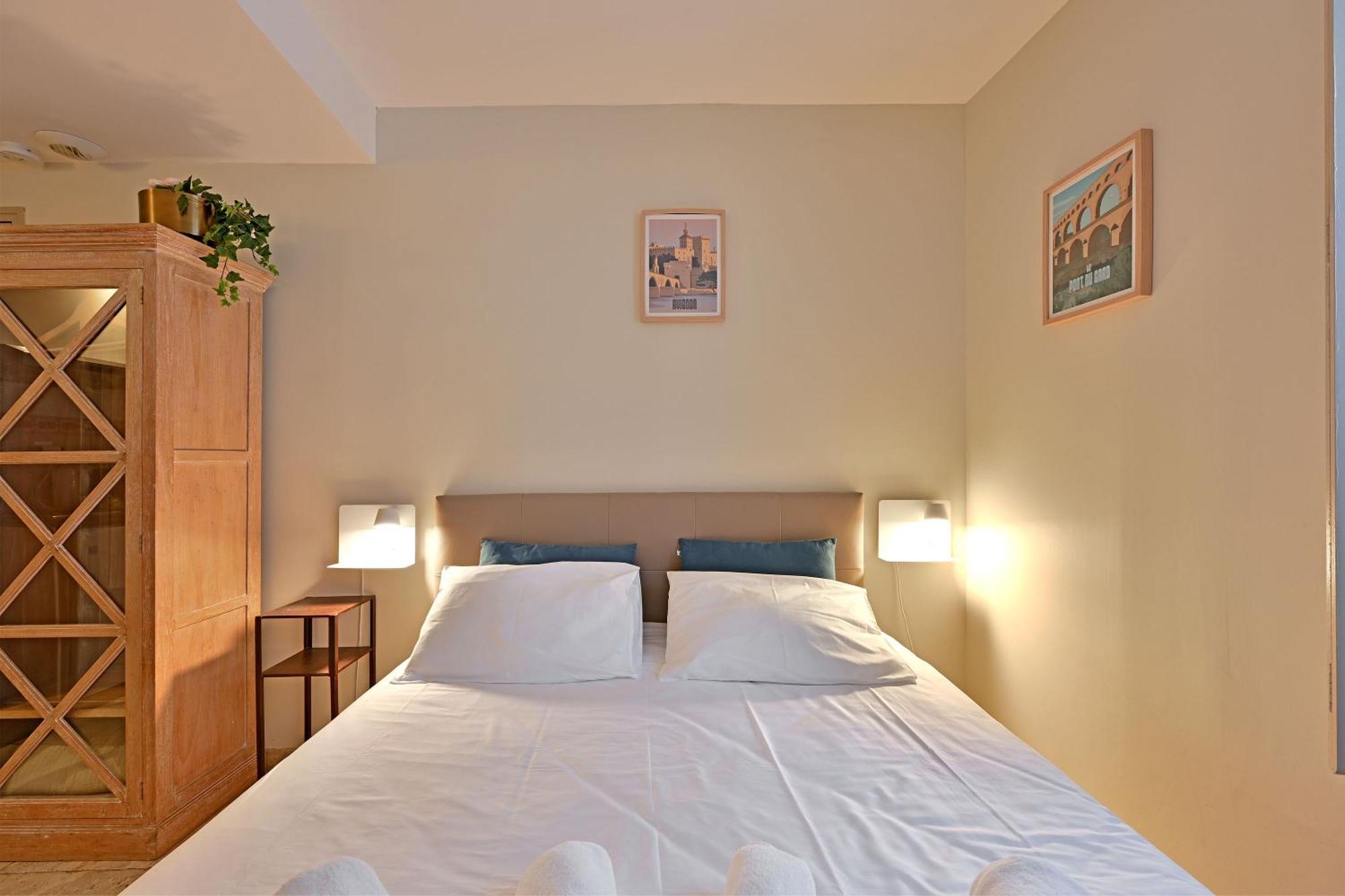 Au Coeur Des Papes, Dans Batisse De Charme Studios & Appartements En Coeur De Ville Avignon Kültér fotó