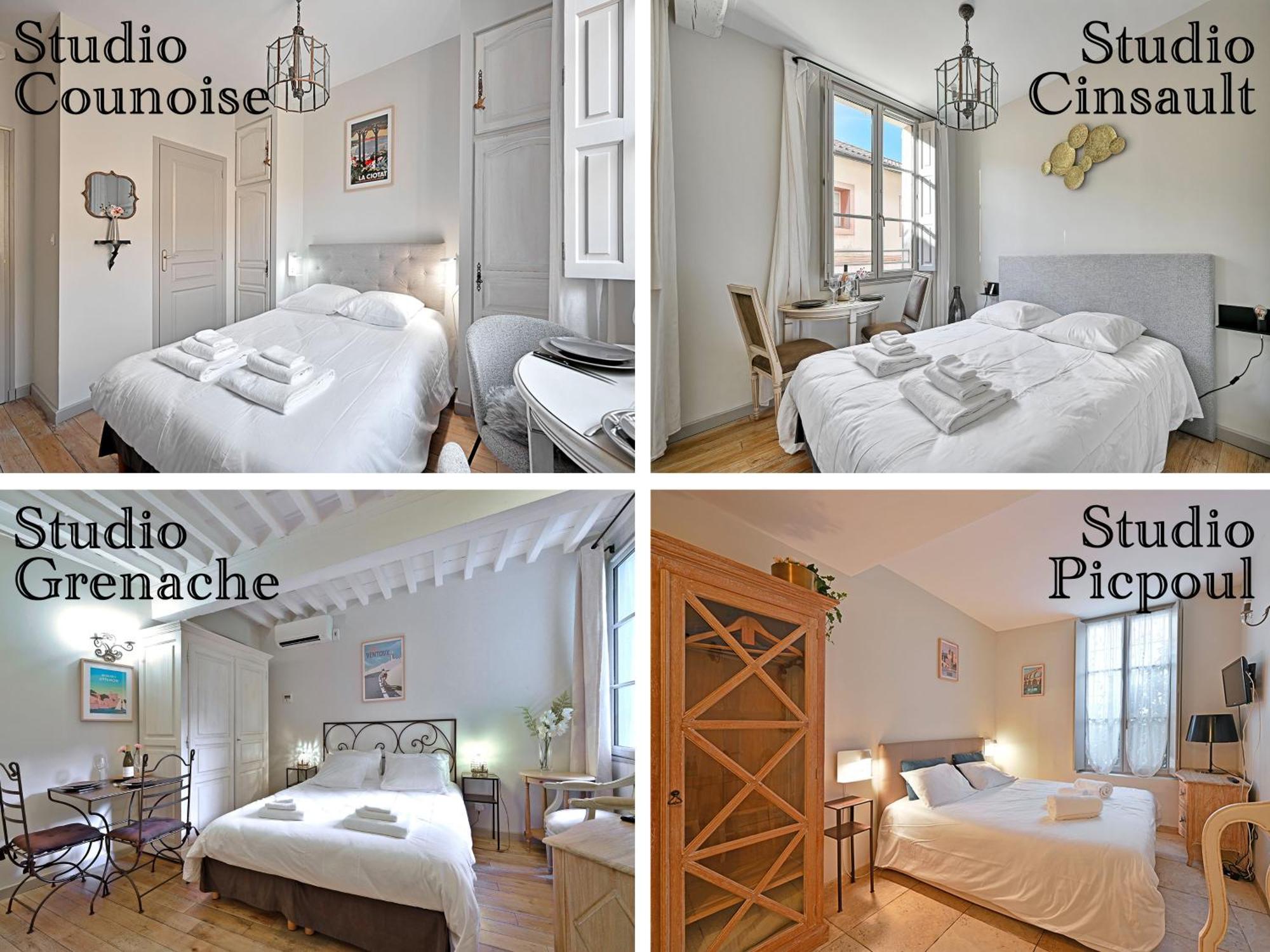 Au Coeur Des Papes, Dans Batisse De Charme Studios & Appartements En Coeur De Ville Avignon Kültér fotó