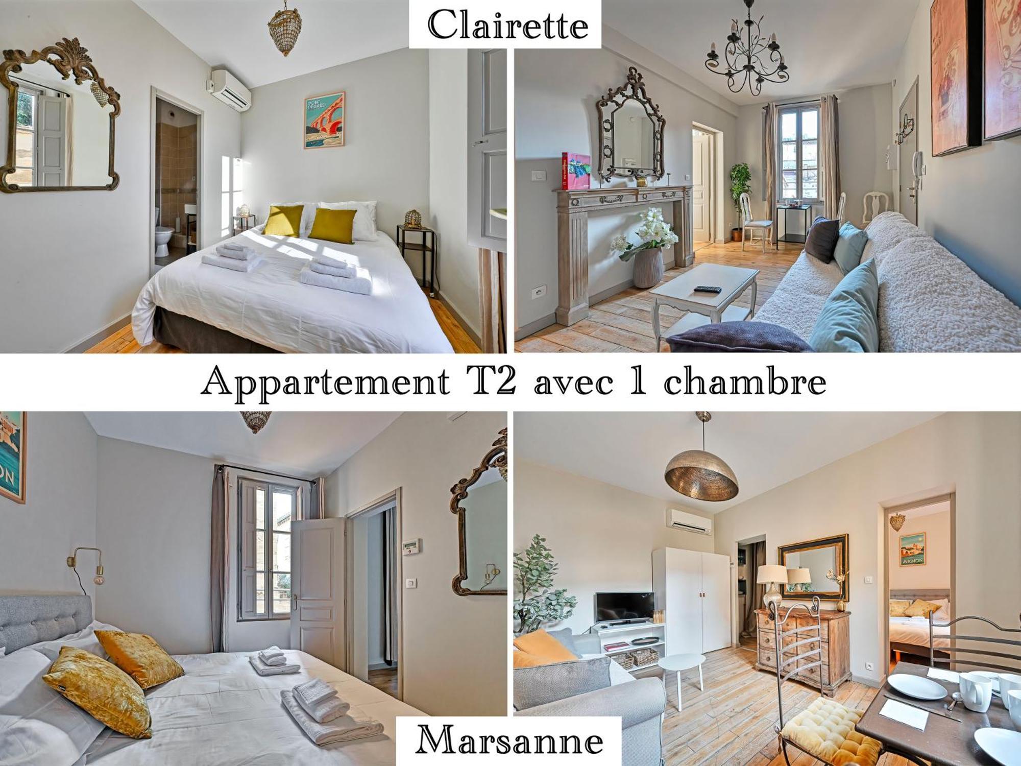 Au Coeur Des Papes, Dans Batisse De Charme Studios & Appartements En Coeur De Ville Avignon Kültér fotó